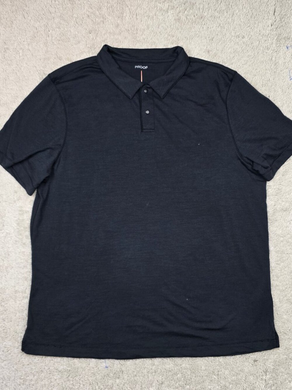 Proof by Huckberry 72 Hour Merino Wool Polo Gray Size XXL 2XL Huckberry REI USA